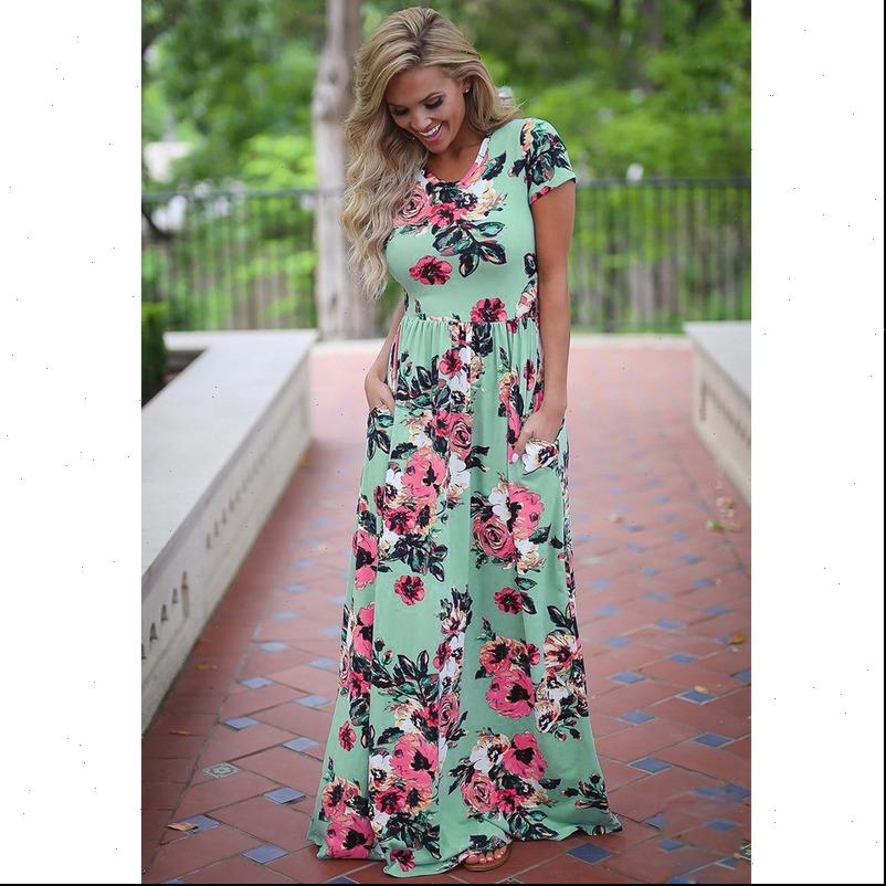 women dress long maxi summer floral print boho beach short sleeve party tunic vestidos plus size xxxl, Black;gray
women dress long maxi summer floral print boho beach short sleeve party tunic vestidos plus size xxxl, Black;gray