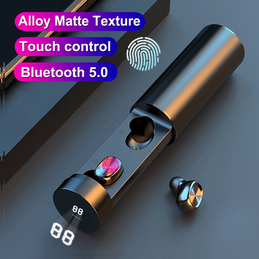 B9 TWS Bluetooth Earphones Wireless Earphone 8D HIFI Sport With MIC Earbuds Gaming Music Headset Headphone For Xiaomi Huawei Smartphone, White 
B9 TWS Bluetooth Earphones Wireless Earphone 8D HIFI Sport With MIC Earbuds Gaming Music Headset Headphone For Xiaomi Huawei Smartphone, White