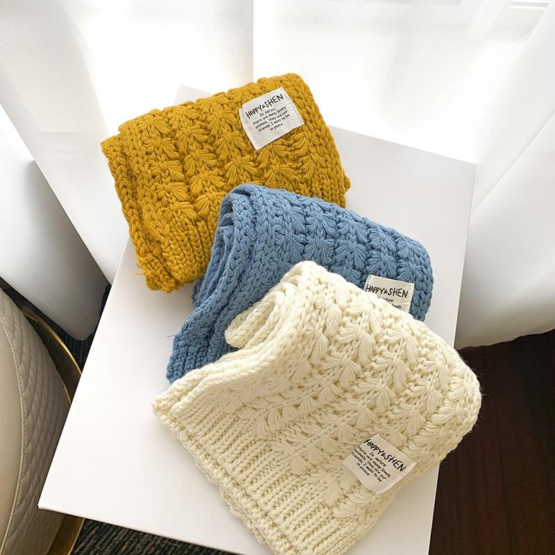 Scarves Children Knitted Scarf Autumn And Winter Foreign Style Baby Lengthen Solid Color Warm Wool Twist Neck Set 120*15cm
Scarves Children Knitted Scarf Autumn And Winter Foreign Style Baby Lengthen Solid Color Warm Wool Twist Neck Set 120*15cm