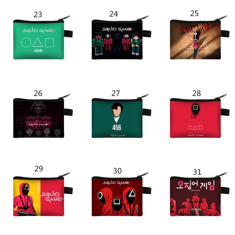 New TV Squid Game Children's Cartoon Wallet Fashion Student Portable Card Bag Key Storage Bags Kids Boys Grils Polyester Hand Bag Purse G109M9IS, Black
New TV Squid Game Children's Cartoon Wallet Fashion Student Portable Card Bag Key Storage Bags Kids Boys Grils Polyester Hand Bag Purse G109M9IS, Black