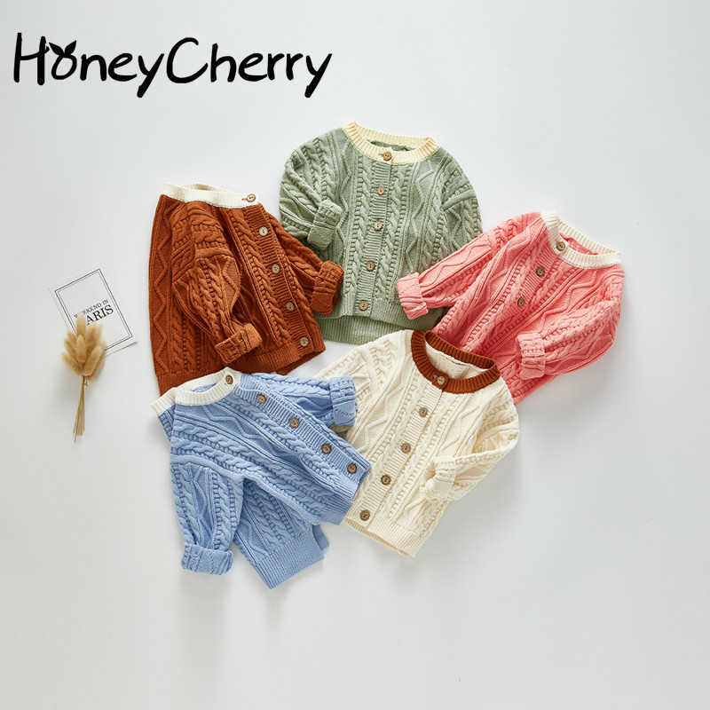 Baby Children's Sweater Knitted Twist Cardigan Men's And Women's Baby Top Long Sleeve Coat born Knit Sweater 210701, Brown
Baby Children's Sweater Knitted Twist Cardigan Men's And Women's Baby Top Long Sleeve Coat born Knit Sweater 210701, Brown