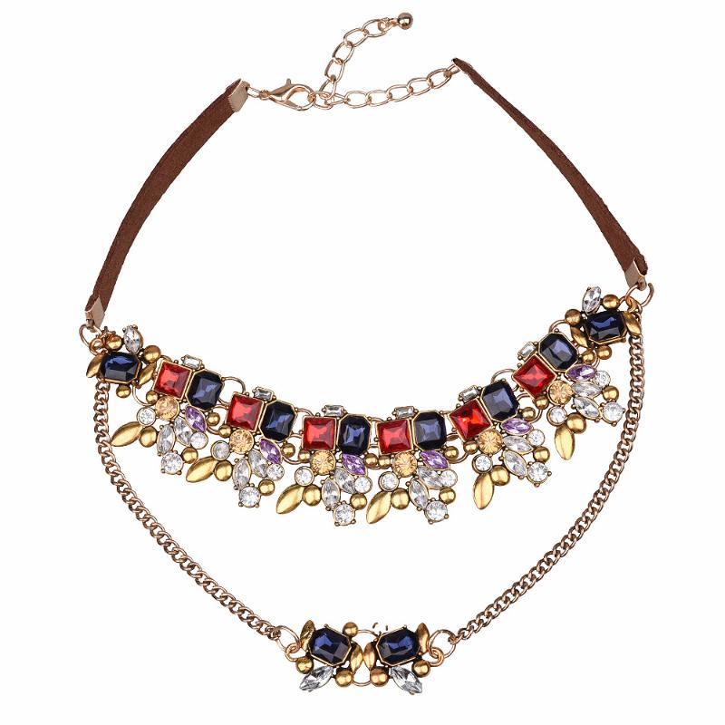 Chokers Sleepylady Trendy Leather Choker Necklace Women Crystal Statement Necklaces Pendants Collier Kolye Colar Ketting Neck Jewelry
Chokers Sleepylady Trendy Leather Choker Necklace Women Crystal Statement Necklaces Pendants Collier Kolye Colar Ketting Neck Jewelry