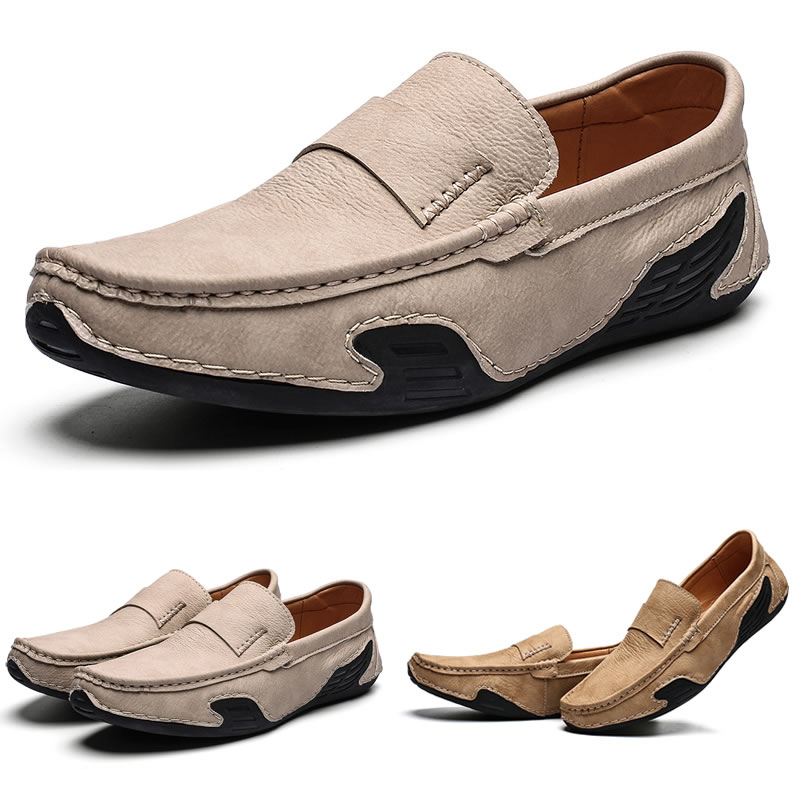 Men Loafers Leather Breathable Mens Casual Shoes Men Driving Oxfords Shoe Flats Moccasins Shoes, Black
Men Loafers Leather Breathable Mens Casual Shoes Men Driving Oxfords Shoe Flats Moccasins Shoes, Black