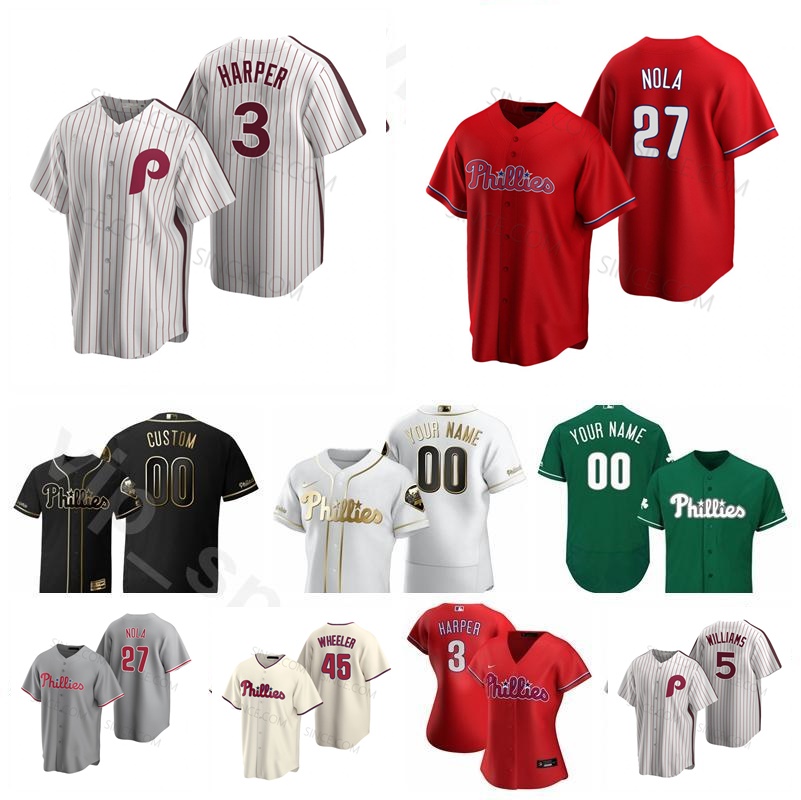 Mens Womens Kids 27 Aaron Nola 2020 Baseball Jersey 45 Zack Wheeler 5 Nick Williams 85 Luke Williams 49 Arrieta Custom Name Number Jerseys, Blue;black
Mens Womens Kids 27 Aaron Nola 2020 Baseball Jersey 45 Zack Wheeler 5 Nick Williams 85 Luke Williams 49 Arrieta Custom Name Number Jerseys, Blue;black