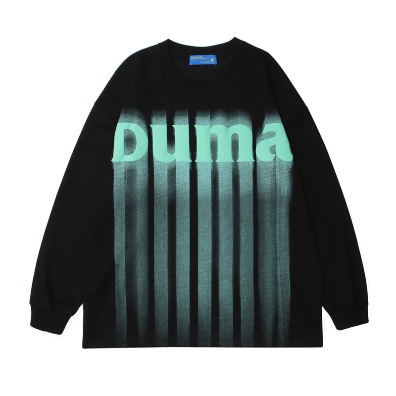 Wind letter print pullover hoodless sweater men' high street fashion brand loose round neck long sleeve top, Green
Wind letter print pullover hoodless sweater men' high street fashion brand loose round neck long sleeve top, Green