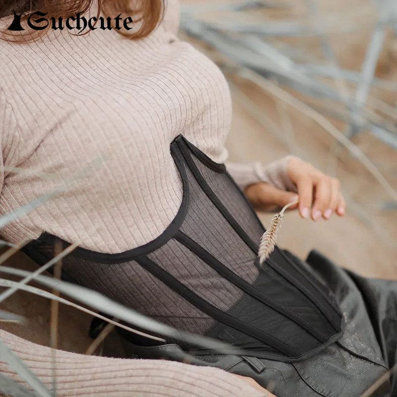 Women's Tanks & Camis Tube Mesh Crop Top Women Sexy Summer Bandage Club Short Wrap Lace Up Corset Tops Ladies Partywear Tank MNKK, Black
Women's Tanks & Camis Tube Mesh Crop Top Women Sexy Summer Bandage Club Short Wrap Lace Up Corset Tops Ladies Partywear Tank MNKK, Black
