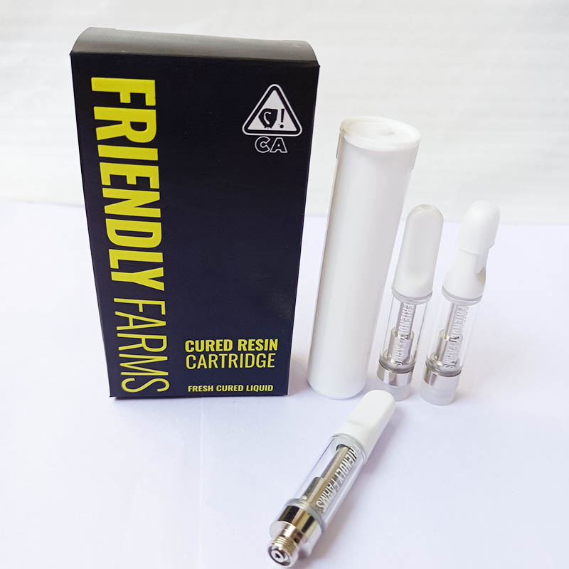 Friendly Farms ff Vape Cartridge Empty Thick Oil Atomizers 510 Thread Electronic Cigarettes Cartridges 0.8ml Glass Tank Vaporizer cart With
Friendly Farms ff Vape Cartridge Empty Thick Oil Atomizers 510 Thread Electronic Cigarettes Cartridges 0.8ml Glass Tank Vaporizer cart With