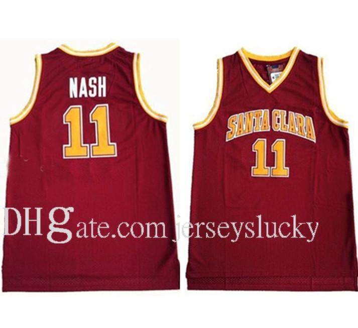 NCAA Steve Nash Santa Clara Bronchos College Basketball Jersey Mens 11 University Stitched Basketballjerseys Shirts, Colour 1
NCAA Steve Nash Santa Clara Bronchos College Basketball Jersey Mens 11 University Stitched Basketballjerseys Shirts, Colour 1