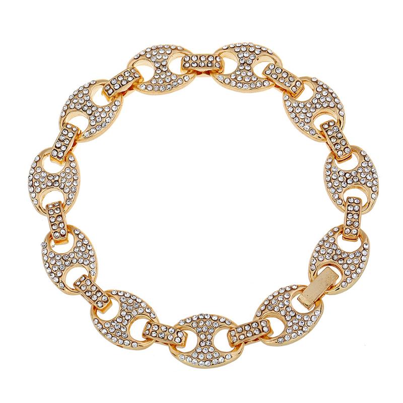 Link, Chain Selling Alloy Manual Connection Bracelet Hip Hop Jewelry Pig Nose Coffee Bean
Link, Chain Selling Alloy Manual Connection Bracelet Hip Hop Jewelry Pig Nose Coffee Bean