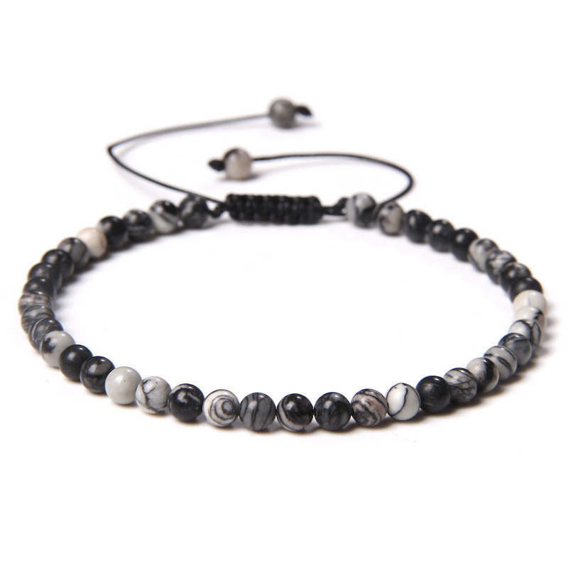 Pulsera natural de 4mm con cuentas trenzadas de piedra ágata para mujer, mini pulseras energéticas, moda, meditación energética, yoga 2
Pulsera natural de 4mm con cuentas trenzadas de piedra ágata para mujer, mini pulseras energéticas, moda, meditación energética, yoga 2