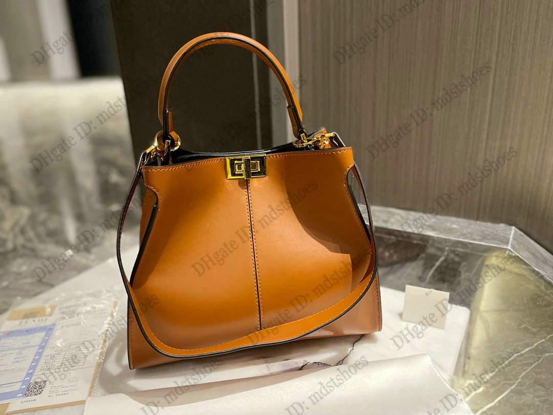 Peekaboo ISEEU Monster Bags Women Designer Brown Leather Tote Handle Bag With Twist Lock Luxurys Business Shopping CrossBody for Woman
Peekaboo ISEEU Monster Bags Women Designer Brown Leather Tote Handle Bag With Twist Lock Luxurys Business Shopping CrossBody for Woman