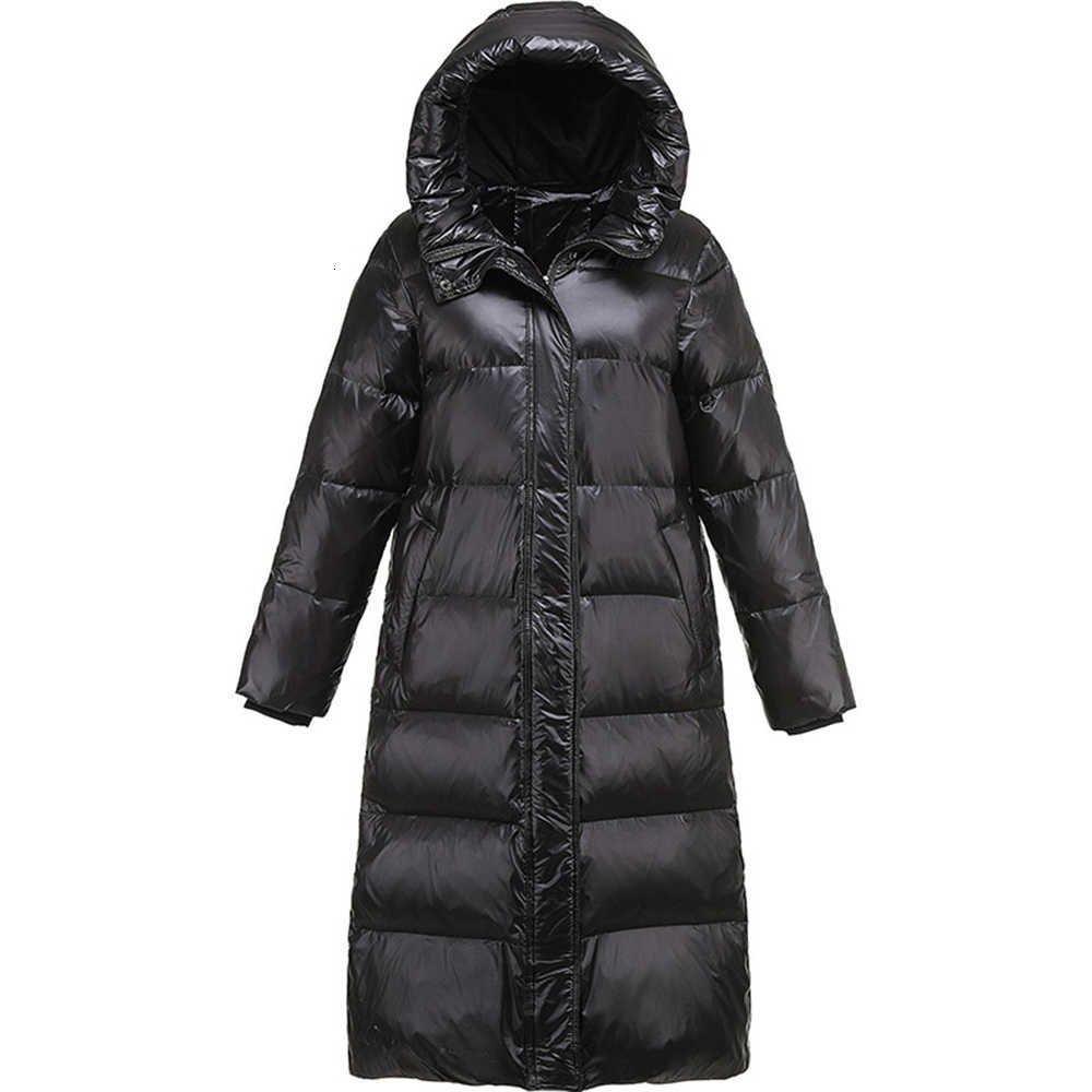 90% White Duck Down Jacket Women Winter Jacket Long Thick Coat For Women Hooded Down Parka Warm Female Clothes Waterproof T191125