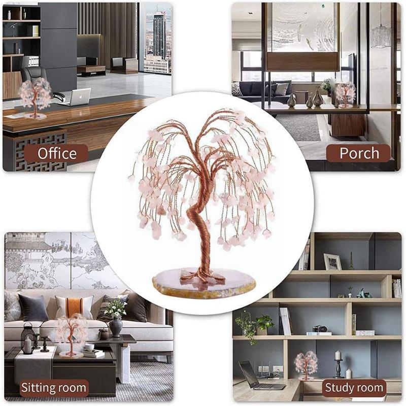 Novelty Items Healing Crystal Tears Crushed Stone Fortune Tree Home Decor Craft Artificial Trees Ornaments Gift P6U2
Novelty Items Healing Crystal Tears Crushed Stone Fortune Tree Home Decor Craft Artificial Trees Ornaments Gift P6U2