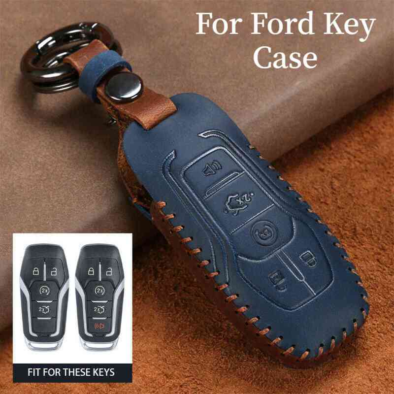 Leather Car Cover Case for Fusion Mondeo Mustang F-150 Explorer Edge 2015 2016 2017 2018 CarStyling Key Protection
Leather Car Cover Case for Fusion Mondeo Mustang F-150 Explorer Edge 2015 2016 2017 2018 CarStyling Key Protection
