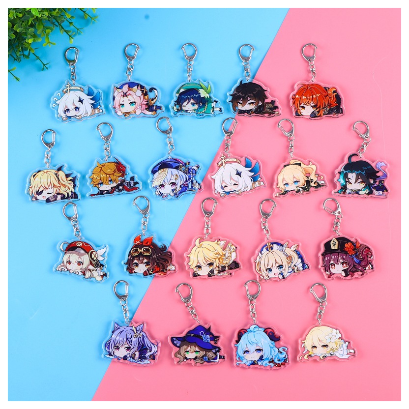 Genshin Impact Account Game Cartoon Surrounding Pendant Acrylic Keychain Transparent Double-sided Small Pendant
Genshin Impact Account Game Cartoon Surrounding Pendant Acrylic Keychain Transparent Double-sided Small Pendant