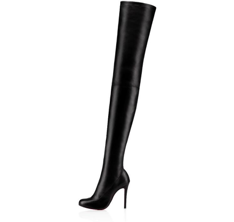 2021 Elegant Winter Brands Women's Thigh-High Boots Louise-Xi Red Bottom Shoes High Heels Lady Booties Famous Reds Sole Over Knee Boot Party Wed, Black
2021 Elegant Winter Brands Women's Thigh-High Boots Louise-Xi Red Bottom Shoes High Heels Lady Booties Famous Reds Sole Over Knee Boot Party Wed, Black