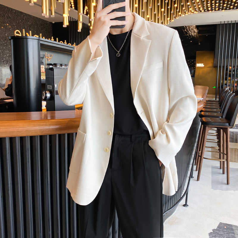 Men Blazers British Style Solid Color Blazer Masculino Wedding Business Casual Suit Jacket Loose Streetwear Social Coat 210527, Sky blue
Men Blazers British Style Solid Color Blazer Masculino Wedding Business Casual Suit Jacket Loose Streetwear Social Coat 210527, Sky blue