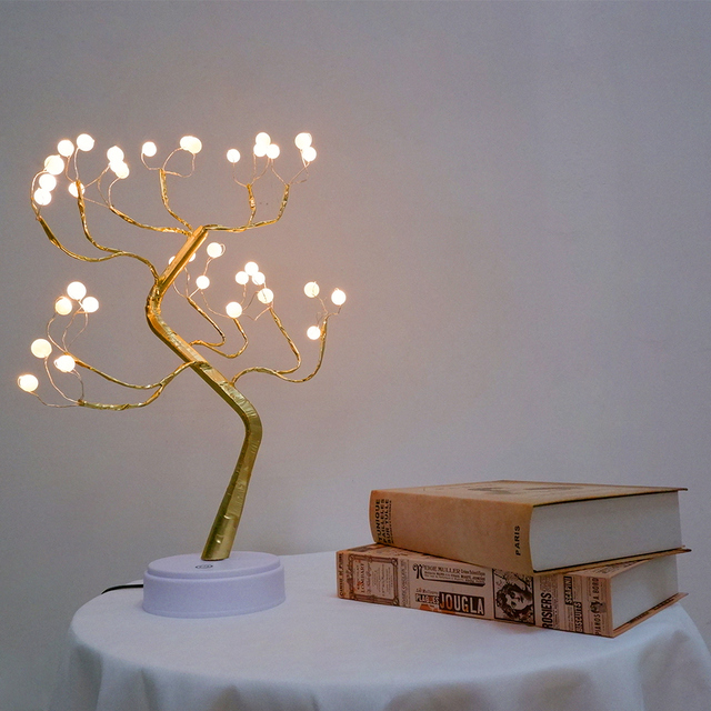 Bonsai Tree Light Fairy Lighting Spirit Lamp USB/Battery Touch Switch,Deco of Children's Room, Bedroom pearl
Bonsai Tree Light Fairy Lighting Spirit Lamp USB/Battery Touch Switch,Deco of Children's Room, Bedroom pearl