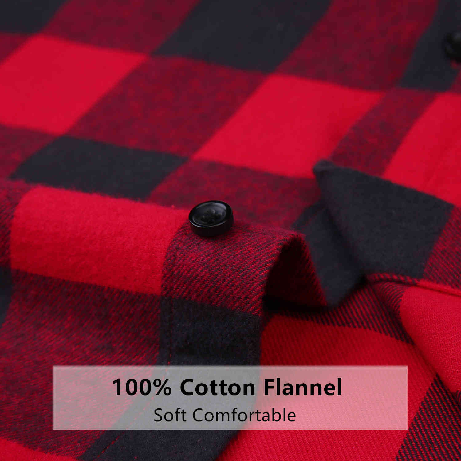 100% Cotton Flannel Men's Plaid Casual Shirt, Regular-fit Long-sleeved Button-down Collar Shirt, Spring Autumn Male Social Shirt 210410