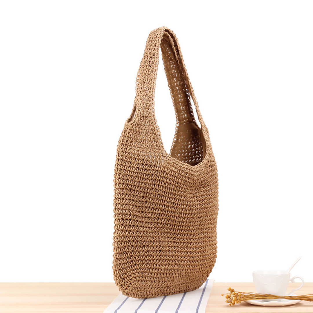 straw Casual large-capacity woven beach bag one-shoulder European and American Sen series hand-woven bags one drop delivery
straw Casual large-capacity woven beach bag one-shoulder European and American Sen series hand-woven bags one drop delivery