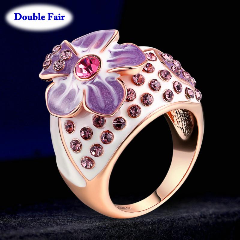Cluster Rings Neo-Gothic Style Rose Gold Color Purple Crystal Round Finger Fashion Jewelry For Women Wedding Party Wholesale DWR045, Golden;silver
Cluster Rings Neo-Gothic Style Rose Gold Color Purple Crystal Round Finger Fashion Jewelry For Women Wedding Party Wholesale DWR045, Golden;silver