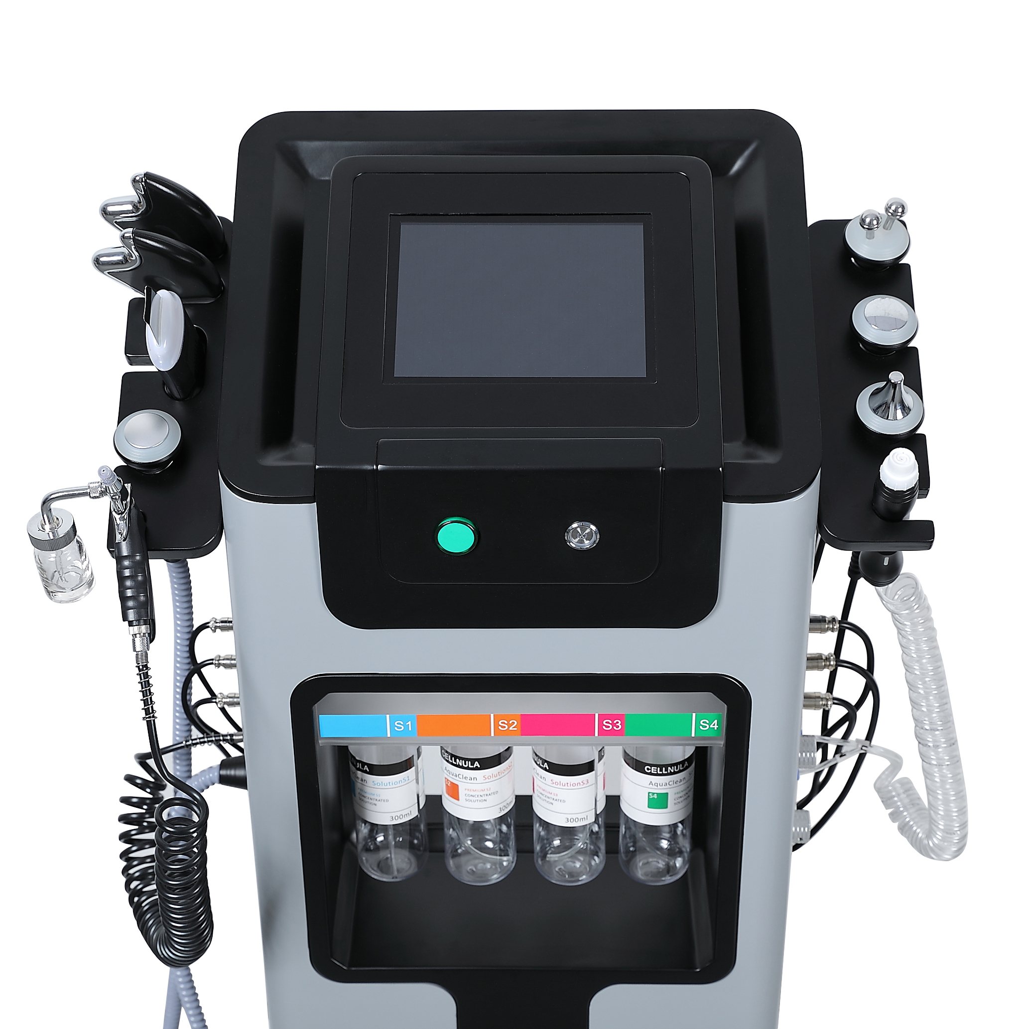 Powerful 9 IN 1 SkinCare cleaning Multi-Function Blackhead Remover Vacuums Face Hydra Ultrasound Diamond Dermabrasion Hydrafacial Beauty Machine
Powerful 9 IN 1 SkinCare cleaning Multi-Function Blackhead Remover Vacuums Face Hydra Ultrasound Diamond Dermabrasion Hydrafacial Beauty Machine