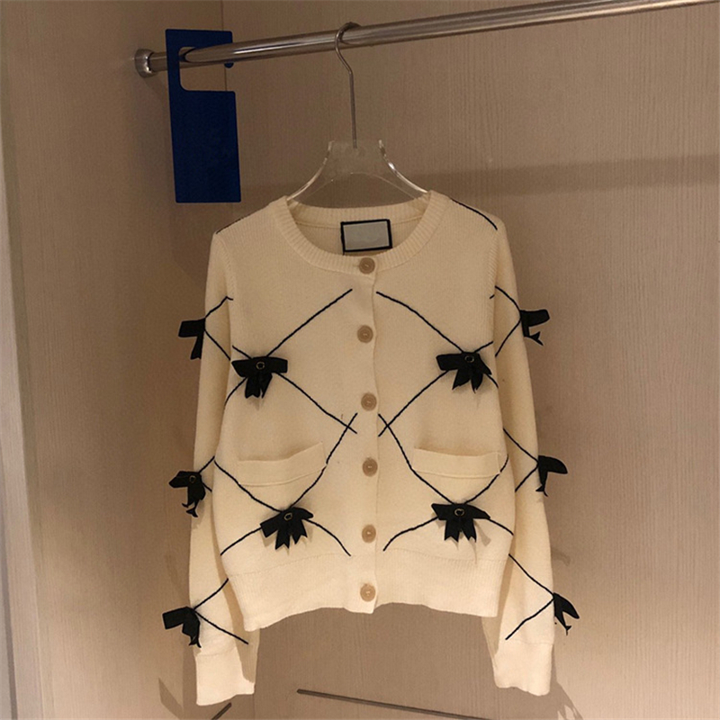 Women's Knitted Cardigan Sweater Jackets with Bowknot White Pullover Round Neck Knitting Sweaters S M #9131, Black;brown
Women's Knitted Cardigan Sweater Jackets with Bowknot White Pullover Round Neck Knitting Sweaters S M #9131, Black;brown