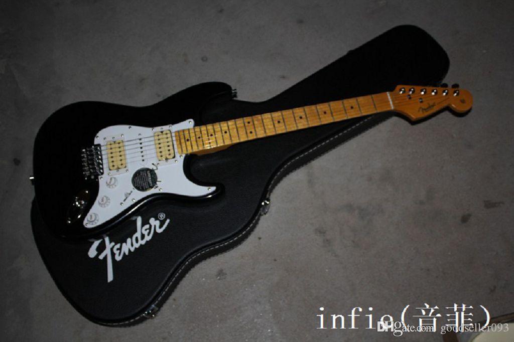 2020 Top Quality Stratocaster made in usa 6 string black HSH Electric Guitar custom body with hardcase
2020 Top Quality Stratocaster made in usa 6 string black HSH Electric Guitar custom body with hardcase