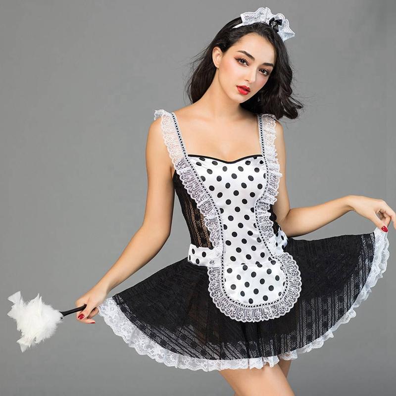 Sexy Costumes JSY Maid For Role-playing Games Erotic High School Prom Dress Carnival Fancy Suit Girls 6925, Black
Sexy Costumes JSY Maid For Role-playing Games Erotic High School Prom Dress Carnival Fancy Suit Girls 6925, Black