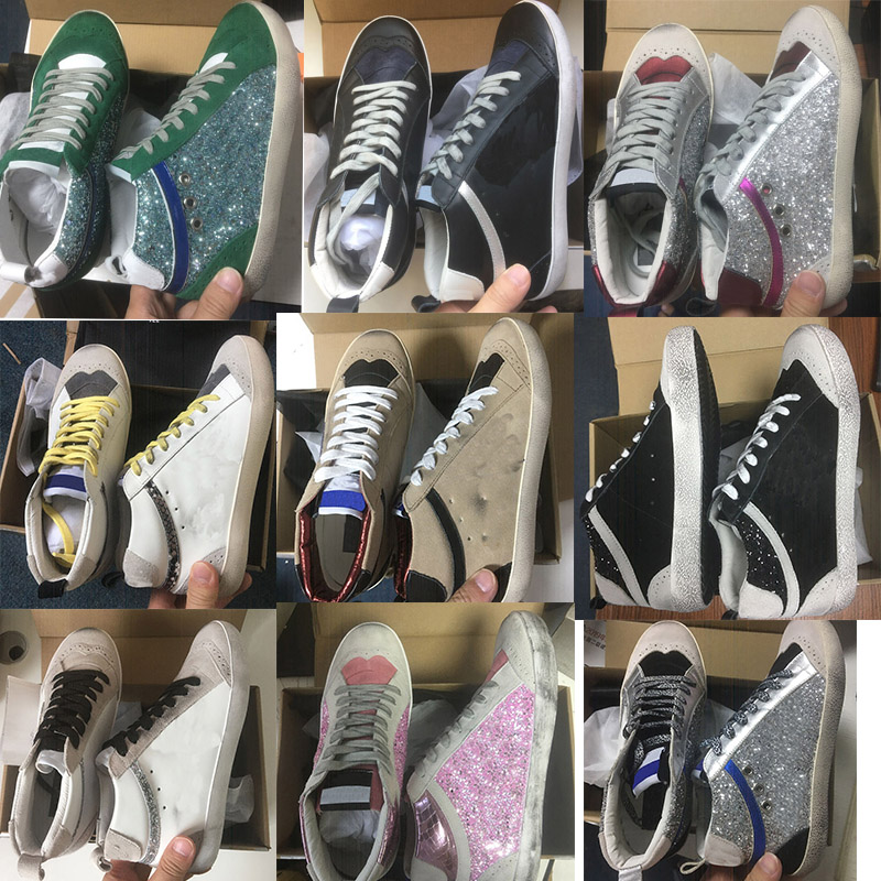 Golden Mid Slide Star Shoe Francy super Leather Sneakers Italy Deluxe Brand Leopard snakeskin Do-old Dirty Goose Designer Man Women Shoes, 10
Golden Mid Slide Star Shoe Francy super Leather Sneakers Italy Deluxe Brand Leopard snakeskin Do-old Dirty Goose Designer Man Women Shoes, 10