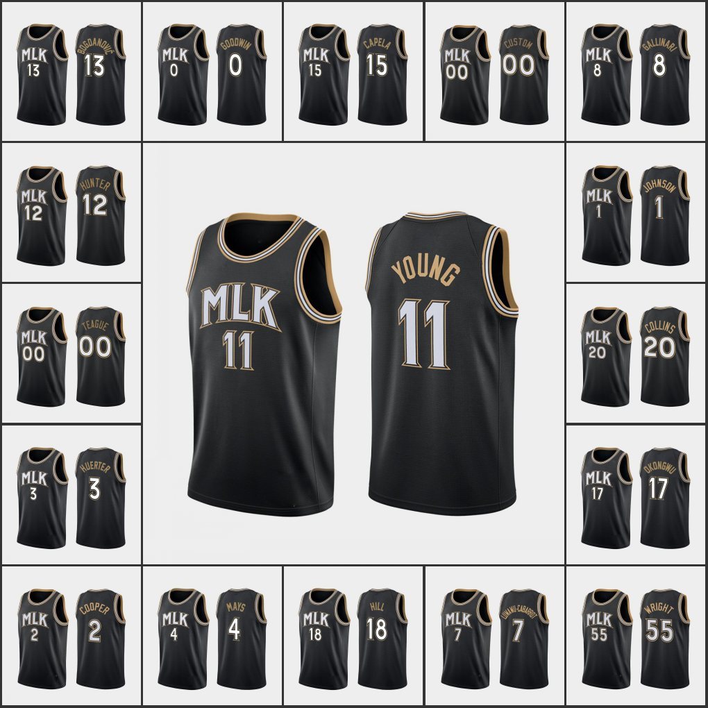 Atlanta's Hawks's Men Sharife Cooper Trae Young Delon Wright John Collins Jeff Teague Clint Capela Custom's City's Editi, Black;red
Atlanta's Hawks's Men Sharife Cooper Trae Young Delon Wright John Collins Jeff Teague Clint Capela Custom's City's Editi, Black;red