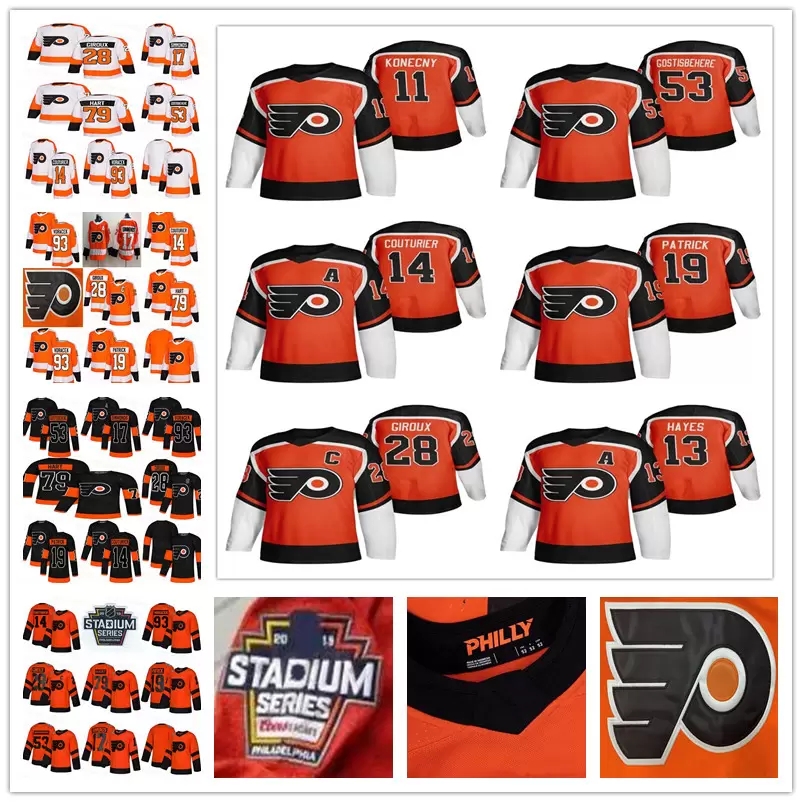 28 Claude Giroux Philadelphia Flyers 2021 Reverse Retro Jersey 13 Kevin Hayes 23 Oskar Lindblom 79 Carter Hart 17 Wayne Simmonds Hockey Jerseys, Colour
28 Claude Giroux Philadelphia Flyers 2021 Reverse Retro Jersey 13 Kevin Hayes 23 Oskar Lindblom 79 Carter Hart 17 Wayne Simmonds Hockey Jerseys, Colour