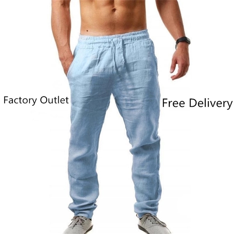 Men's Cotton Linen Pants Male Summer Breathable Solid Color Linen Trousers Fitness Streetwear S-3XL 211108, Gray
Men's Cotton Linen Pants Male Summer Breathable Solid Color Linen Trousers Fitness Streetwear S-3XL 211108, Gray