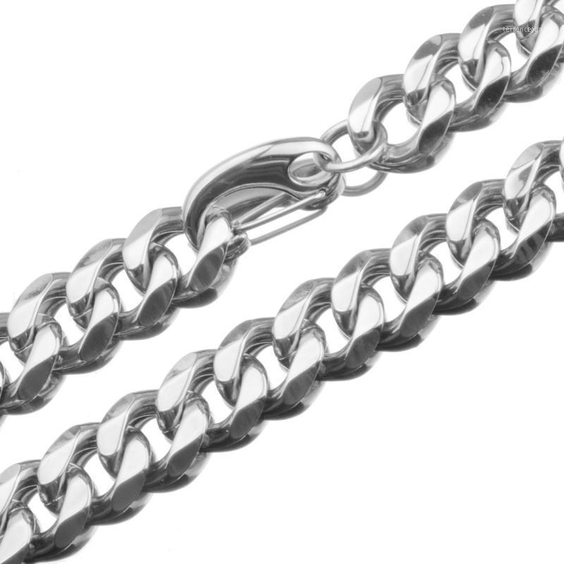 12/15/17/19MM High Grade Jewelry Stainless Steel Silver Color Cuban Curb Chain Cool Mens Womens Necklace Or Bracelet Gift 7-40"1
12/15/17/19MM High Grade Jewelry Stainless Steel Silver Color Cuban Curb Chain Cool Mens Womens Necklace Or Bracelet Gift 7-40"1