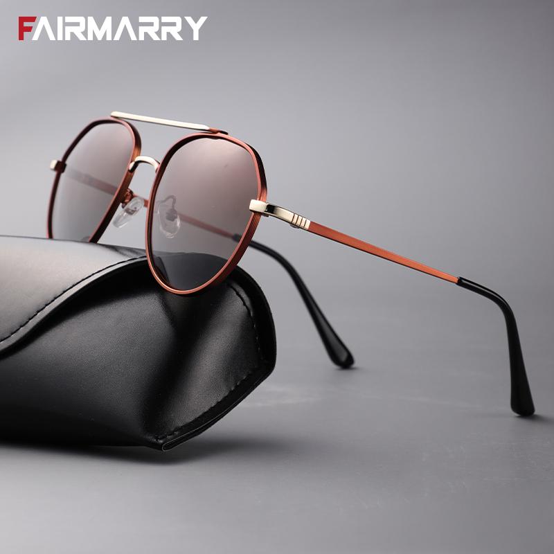 Sunglasses Fairmarry Vintage Patchwork Polarized For Men Classic Double-beam Pilot Sun Glasses Alloy Frame Gradient Lens Eyewea
Sunglasses Fairmarry Vintage Patchwork Polarized For Men Classic Double-beam Pilot Sun Glasses Alloy Frame Gradient Lens Eyewea