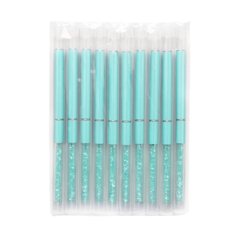 Wholesale Rhinestone Lash Brushes Reusable Eyelashes Brush Mascara Wand Applicator Eyelash Extension Make Up Tools Vendor