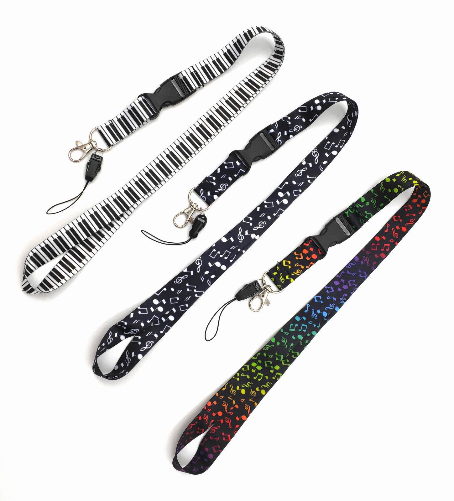 10pcs Fashionable Wild Musical Note Lanyard Phone ID Lanyards Key Chains Wallet bags Chain Gift Collection KeyChain
10pcs Fashionable Wild Musical Note Lanyard Phone ID Lanyards Key Chains Wallet bags Chain Gift Collection KeyChain
