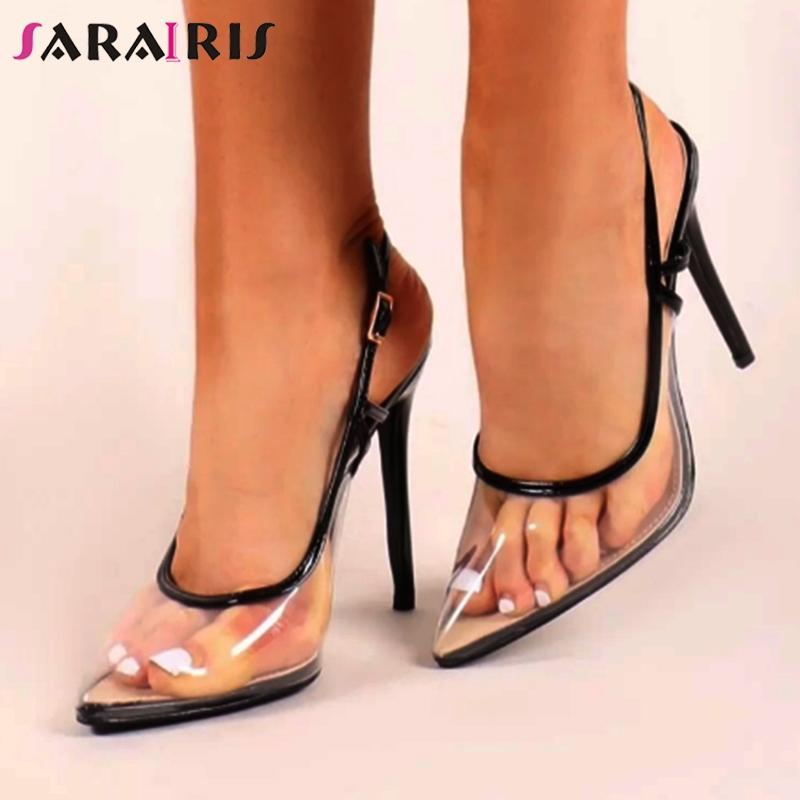 Brand Fashion Big Size 35-43 Buckle Strap Shallow Thin High Heels Shoes Woman Casual Party Sexy Summer Sandals, Black
Brand Fashion Big Size 35-43 Buckle Strap Shallow Thin High Heels Shoes Woman Casual Party Sexy Summer Sandals, Black