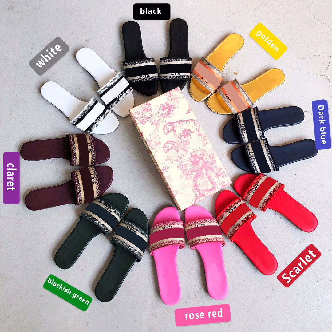 2021 Paris Women Slippers sandals Summer Girls Beach sandal Slides Flip Flops Loafers Sexy Embroidered Slipper with box large size35-43, Black
2021 Paris Women Slippers sandals Summer Girls Beach sandal Slides Flip Flops Loafers Sexy Embroidered Slipper with box large size35-43, Black
