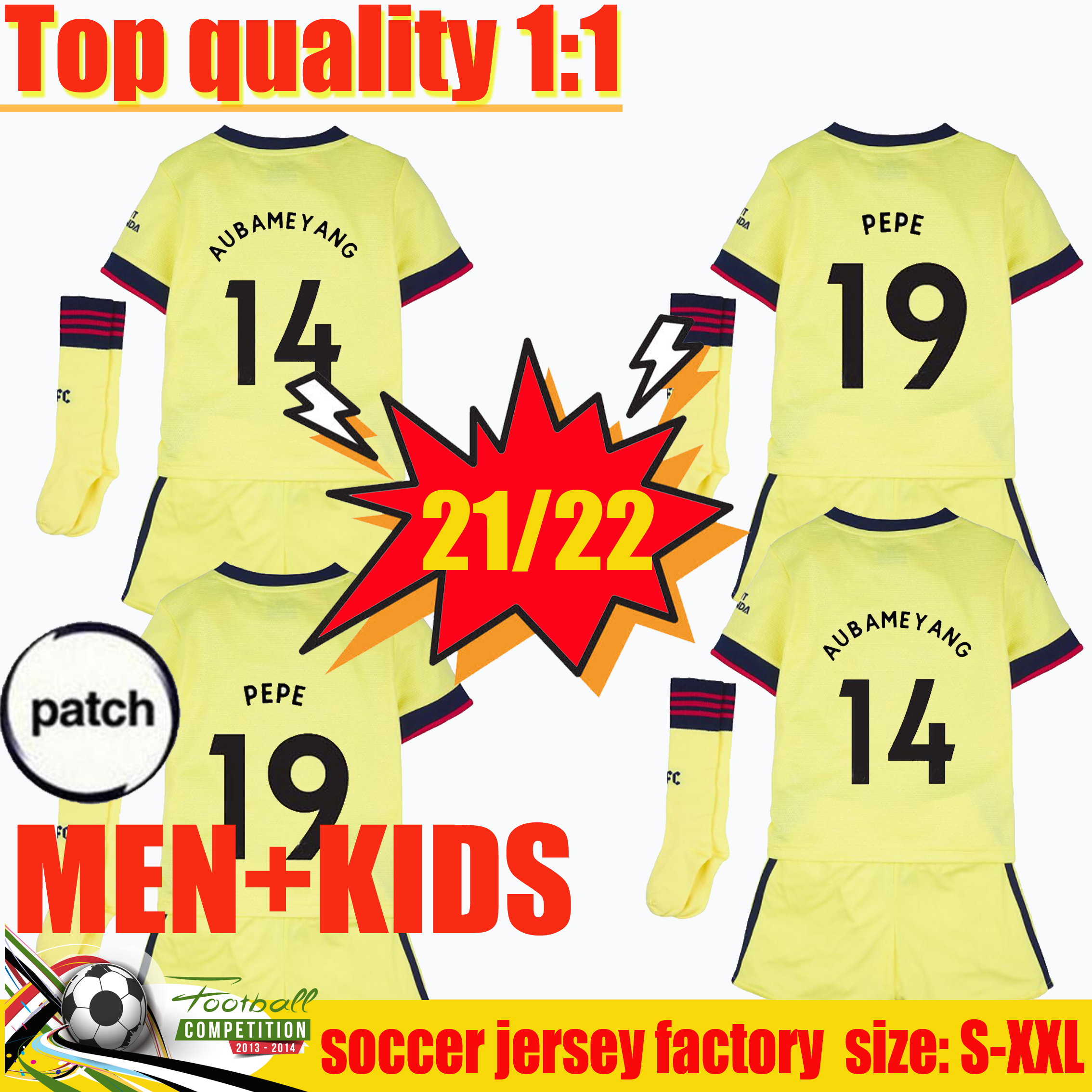 21 22 Arsen Away soccer jersey Fans version Gunners ÃDEGAARD PEPE SAKA THOMAS WILLIAN NICOLAS TIERNEY 2021 2022 football shirt Men + Kids ki, Black;yellow
21 22 Arsen Away soccer jersey Fans version Gunners ÃDEGAARD PEPE SAKA THOMAS WILLIAN NICOLAS TIERNEY 2021 2022 football shirt Men + Kids ki, Black;yellow