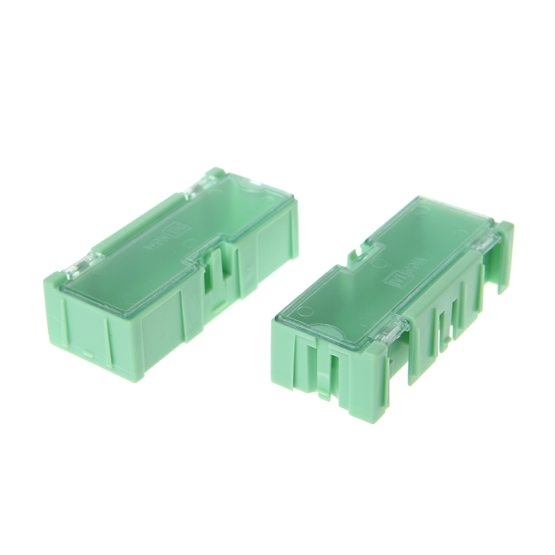 Mini Smd Electronic Box Ic Electronic components Storage Case 75x31.5x21.5mm