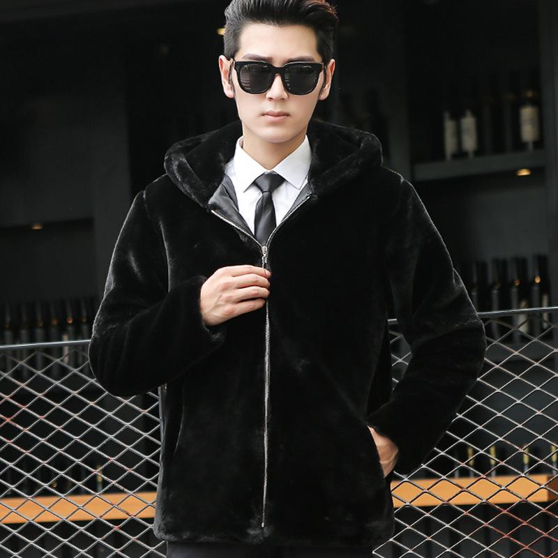 Men' Fur & Faux Fashion Winter Men Clothing Coat Imitation Mink Jacket Hooded Zipper
Men' Fur & Faux Fashion Winter Men Clothing Coat Imitation Mink Jacket Hooded Zipper