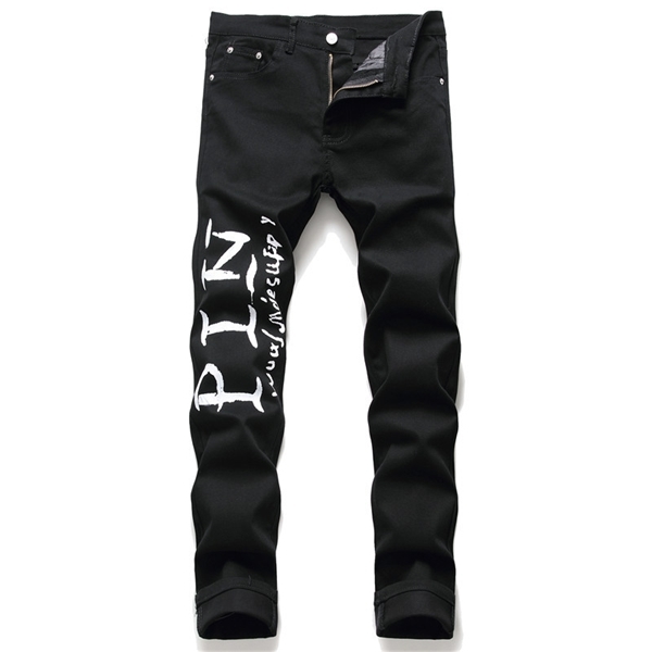 High Street Color Letter Print Jeans Men Black Stretch Comfortable Jeans Pants Men Slim Fit Hip Hop Club Dance Jeans Trousers X0621
High Street Color Letter Print Jeans Men Black Stretch Comfortable Jeans Pants Men Slim Fit Hip Hop Club Dance Jeans Trousers X0621