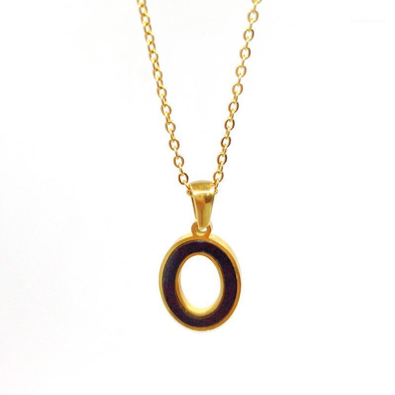 Wholesale Gold Stainless Steel Capital Letter Necklaces Female Alphabet Initial Black Acrylic Pendant Necklace Party Jewelry Chains
Wholesale Gold Stainless Steel Capital Letter Necklaces Female Alphabet Initial Black Acrylic Pendant Necklace Party Jewelry Chains