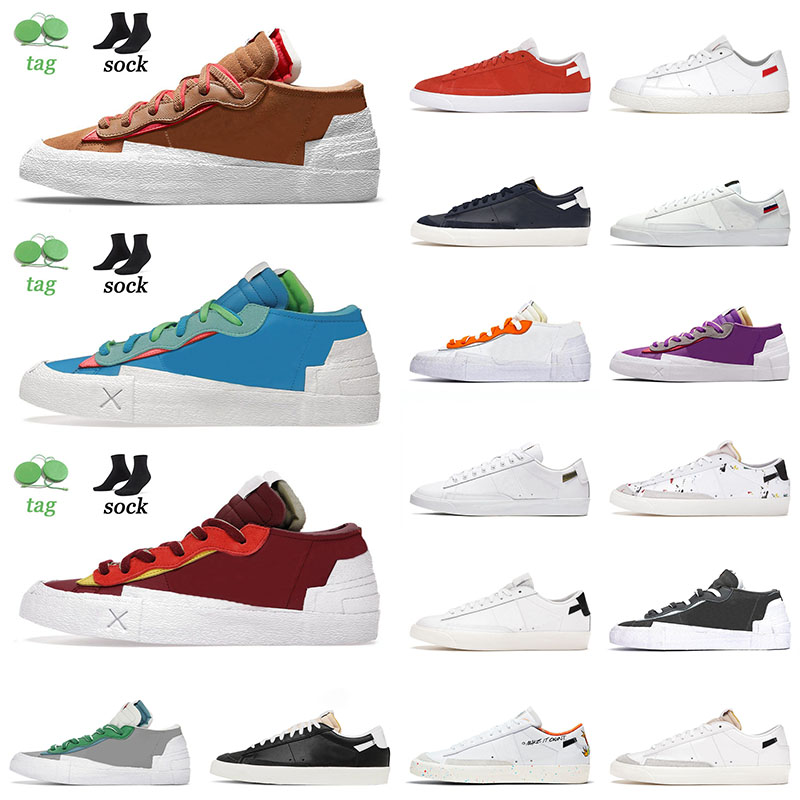 Top Fashion 2022 Blazer Low 77 Vintage Flat Casual Shoes British Tan Kaws Purple Dusk Astronomy Blue BE True Black White Designer Sneakers, A57 white blue red
Top Fashion 2022 Blazer Low 77 Vintage Flat Casual Shoes British Tan Kaws Purple Dusk Astronomy Blue BE True Black White Designer Sneakers, A57 white blue red