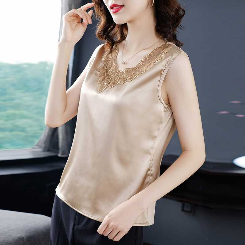 women fashion plus size clothing for s sexy tops Blouses Top Woman V-neck Elastic Satin Blouse 210604, Champagne
women fashion plus size clothing for s sexy tops Blouses Top Woman V-neck Elastic Satin Blouse 210604, Champagne