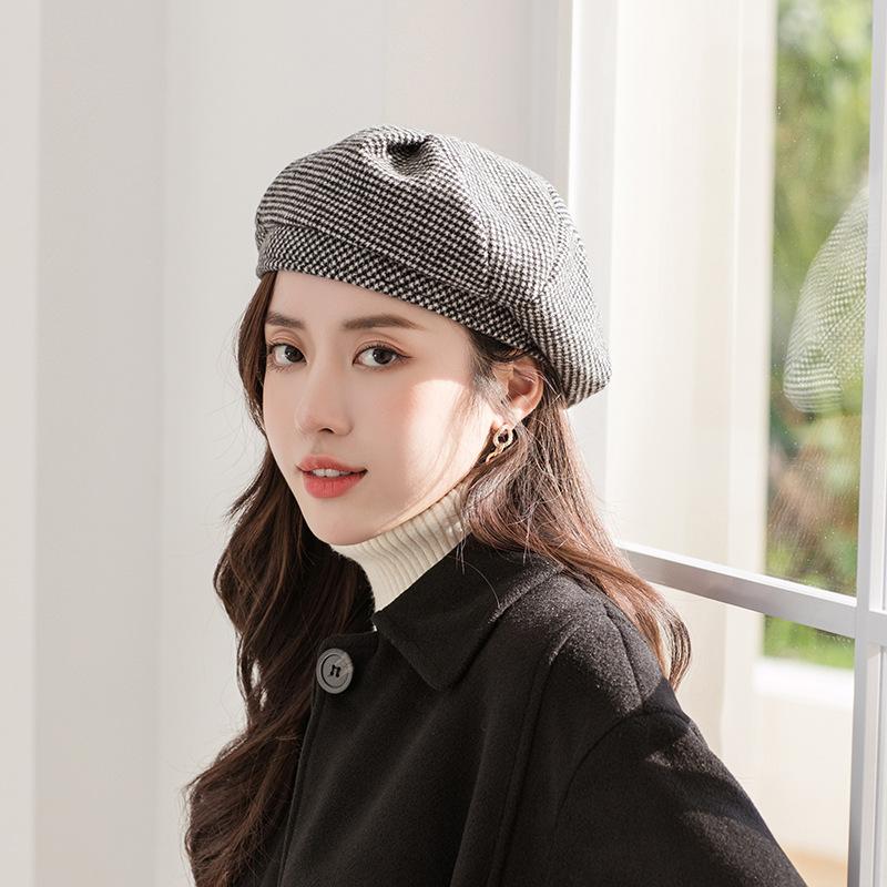 Berets 2021 Grid Suture Beret Fashion Brand Slyte Shape Winter And Autumn For Woman Vintage Octagonal Casual Boina Painter Hat, Black
Berets 2021 Grid Suture Beret Fashion Brand Slyte Shape Winter And Autumn For Woman Vintage Octagonal Casual Boina Painter Hat, Black