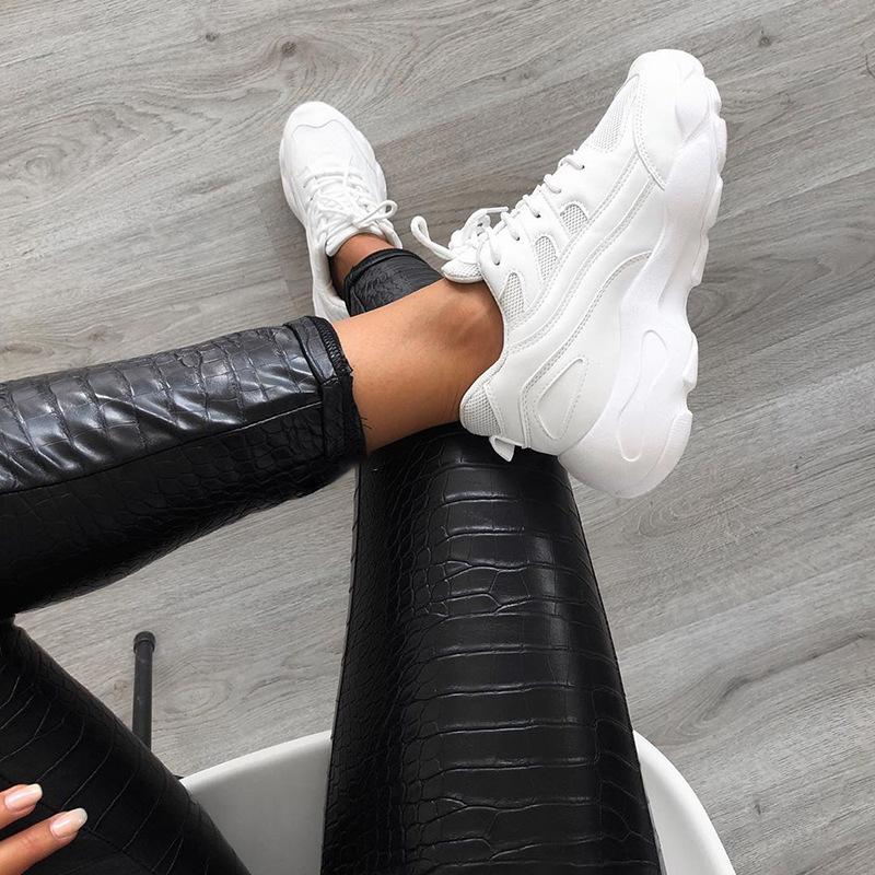 Women Elegant Black Faux Leather Suit Pants High Waist Casual Autumn Winter Crocodile Pattern Zipper Pencil Skinny Sexy Women's Shorts