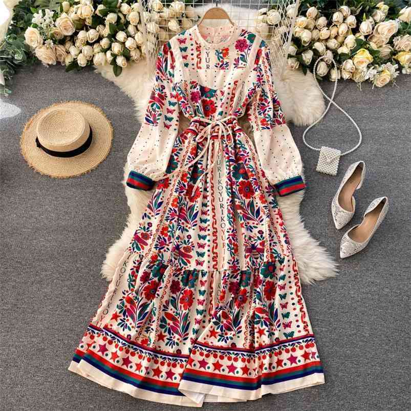 Fitaylor Spring Autumn Women Fashion Outwear Bohemian Holiday Long Sleeve Standing Collar Elegant Dress Hit Color Sexy 210701, Dark blue
Fitaylor Spring Autumn Women Fashion Outwear Bohemian Holiday Long Sleeve Standing Collar Elegant Dress Hit Color Sexy 210701, Dark blue