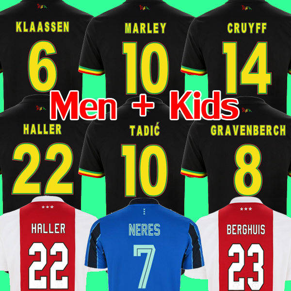 21 22 Bob Marley Soccer Jersey TADIC BERGHUIS HALLER Third black Kit BLIND PROMES NERES CRUYFF KLAASSEN GRAVENBERCH 2022 football shirt men kids sets uniform, Away kids
21 22 Bob Marley Soccer Jersey TADIC BERGHUIS HALLER Third black Kit BLIND PROMES NERES CRUYFF KLAASSEN GRAVENBERCH 2022 football shirt men kids sets uniform, Away kids